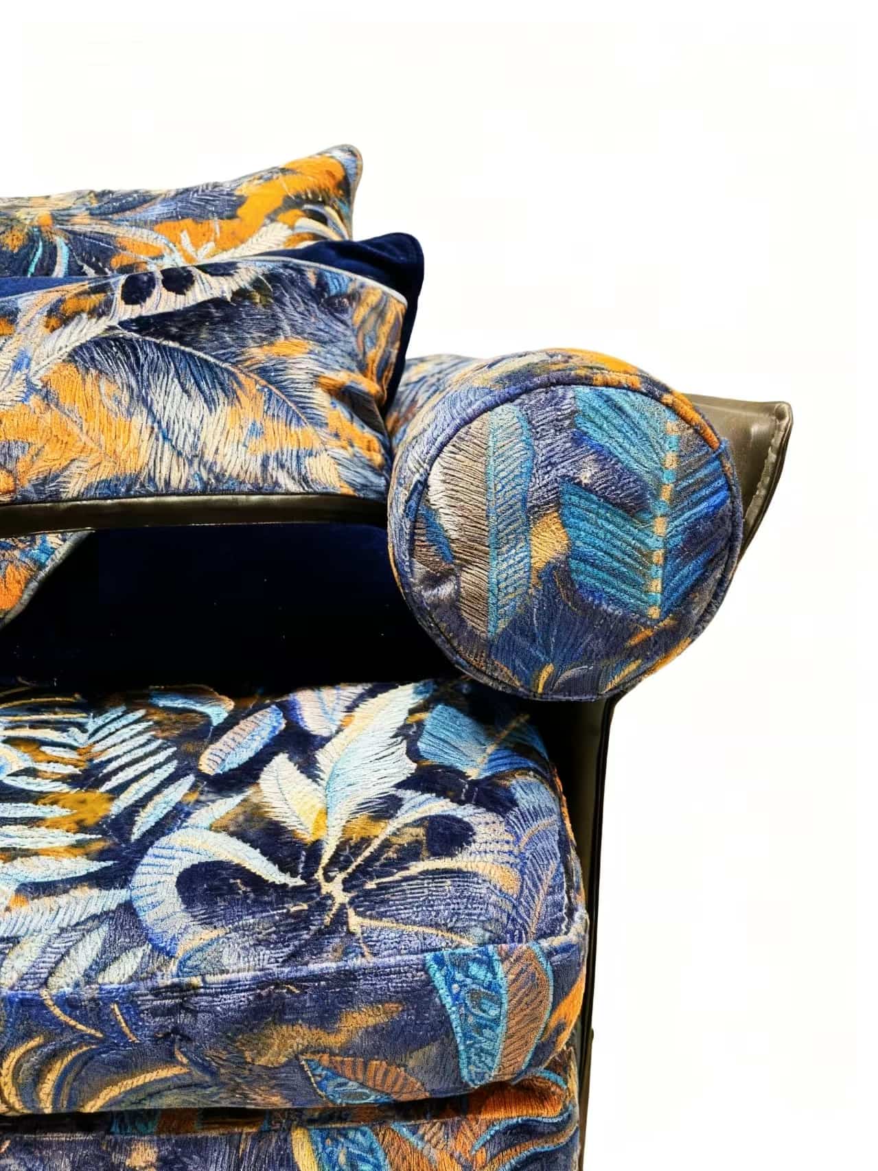 JBL Vysoce kvalitní Jacqurard Samet Fabric Fashion Nová kolekce Vzor Rainforest Jacquard Style Morden na pohovku